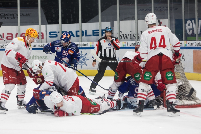 ZSC Lions vs. HC Lausanne Playoff 1/4 Final 4of7