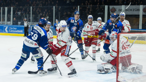 Die ZSC Lions gewinnen gegen den die Lakers mit 5:0