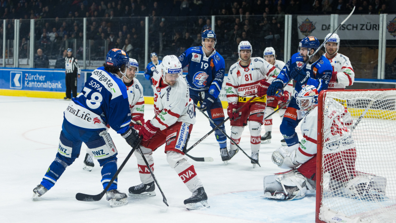 Die ZSC Lions gewinnen gegen den die Lakers mit 5:0