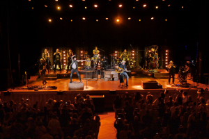 The BossHoss und Support-Act Marc Amacher am Waterfront Festival