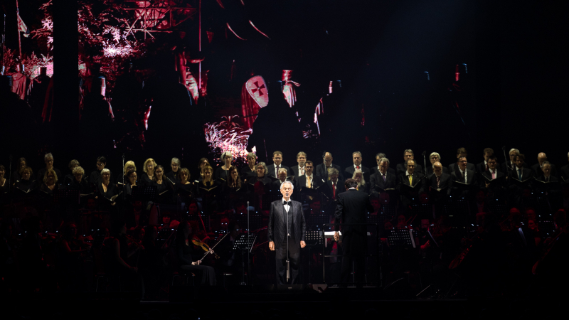 Standing Ovations f&uuml;r Andrea Bocelli