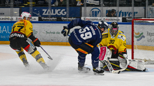 Das Spiel des EV Zug gegen den SC Bern geht &uuml;ber die volle L&auml;nge