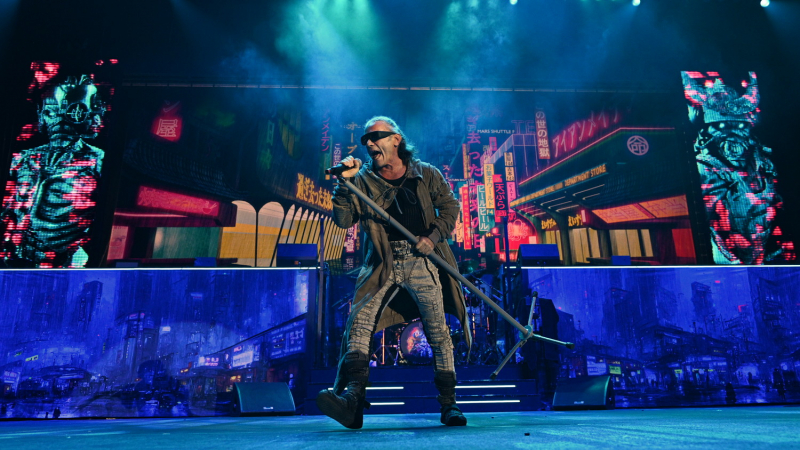 Heino meets Cyberpunk 2077 am Iron Maiden