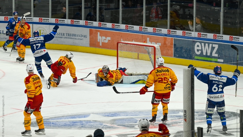 Sieg der L&ouml;wen &uuml;ber die Tigers.